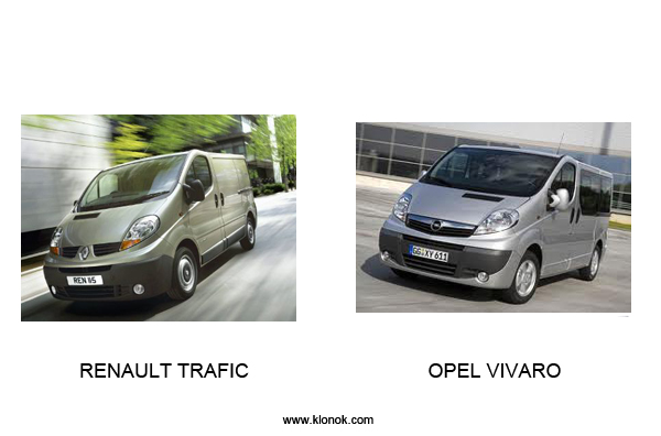 Opel - Renault
 
Renault Trafic - Opel Vivaro