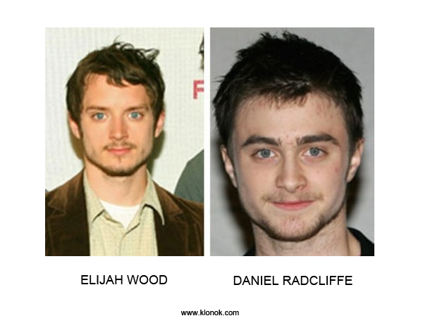 Elijah Wood - Daniel Radcliffe
 
