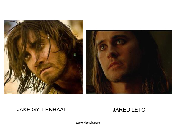 Jake Gyllenhaal - Jared Leto
 
Jake Gyllenhaal - Jared Leto