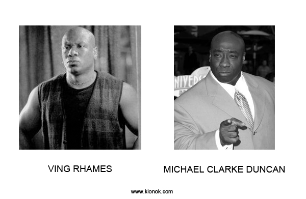 Ving Rhames - Michael Clarke Duncan
 
Ving Rhames - Michael Clarke Duncan