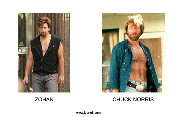 Zohan - Chuck Norris
 
