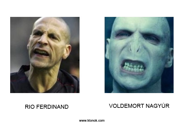 Rio Ferdinand - Voldemort
 
