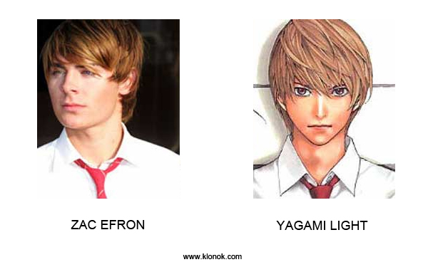 Zac Efron - Yagami Light
 
