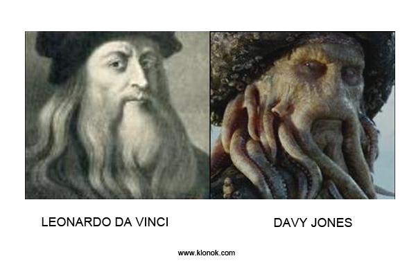 Leonardo da Vinci - Davy Jones
 
