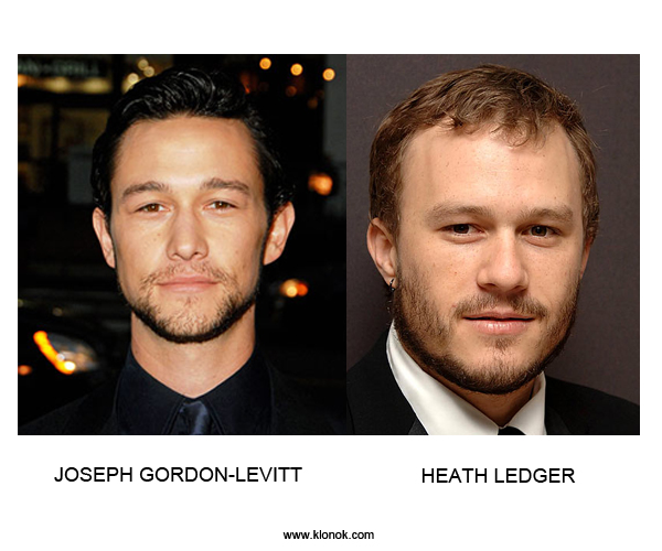 Joseph Gordon-Levitt - Heath Ledger
 
