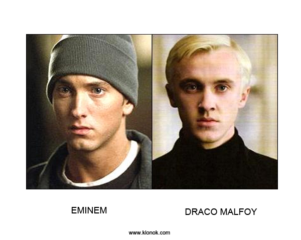 Eminem - Draco Malfoy
 

